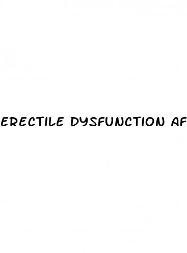 erectile dysfunction after heart surgery