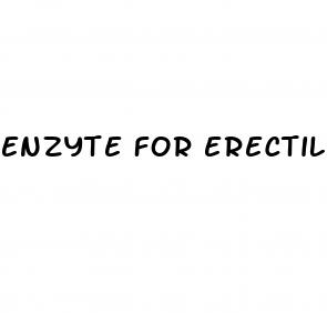 enzyte for erectile dysfunction