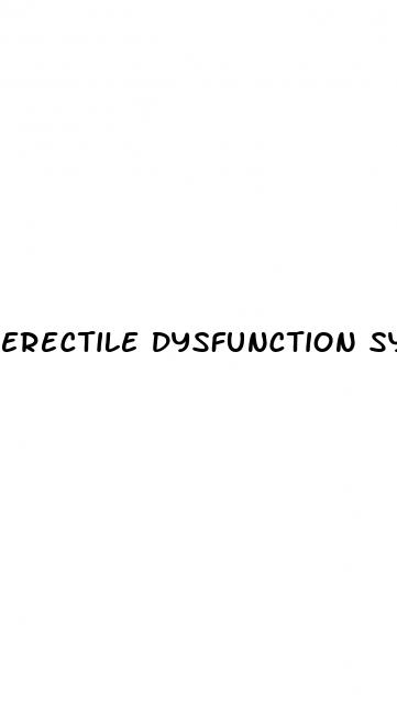 erectile dysfunction symptoms