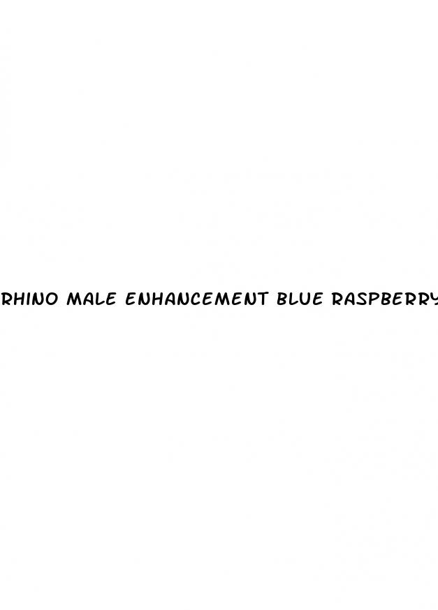 rhino male enhancement blue raspberry shot