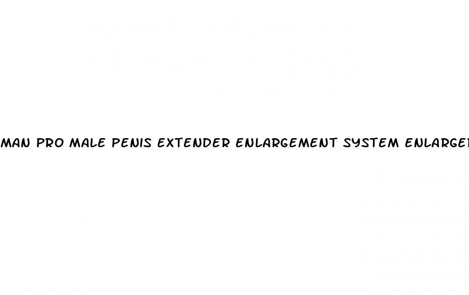 man pro male penis extender enlargement system enlarger stretcher enhancement