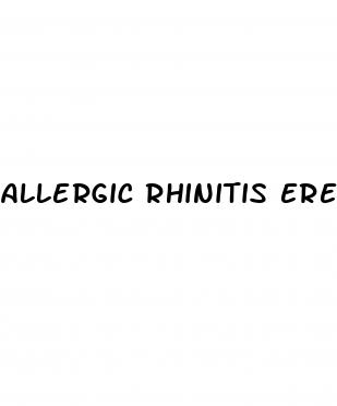allergic rhinitis erectile dysfunction