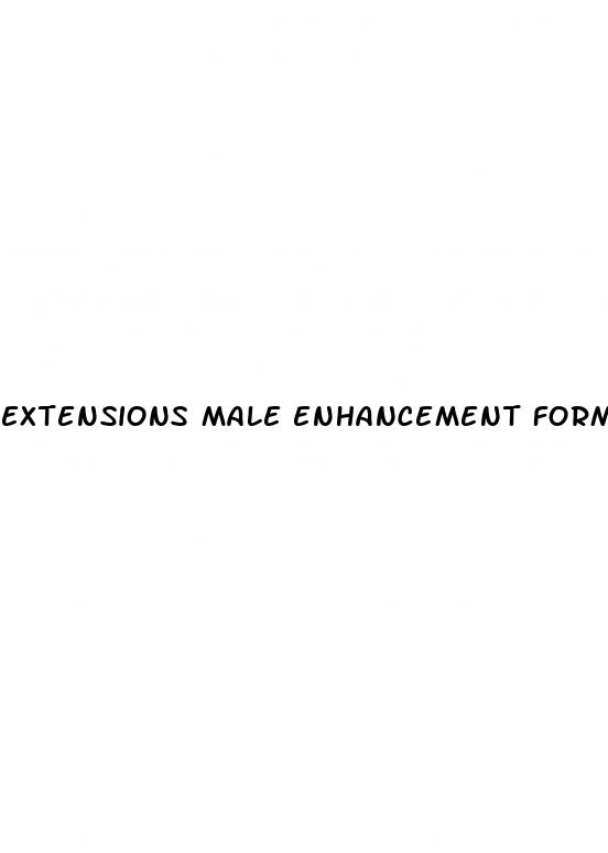 extensions male enhancement formula 2