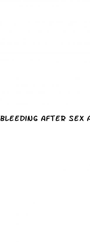 bleeding after sex after period on pill