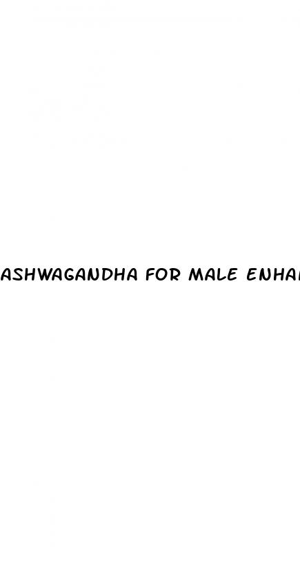 ashwagandha for male enhancement