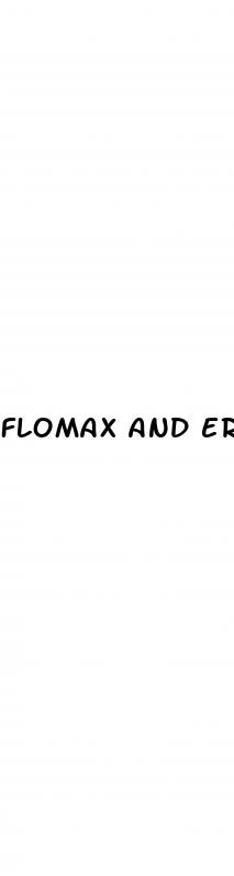 flomax and erectile dysfunction
