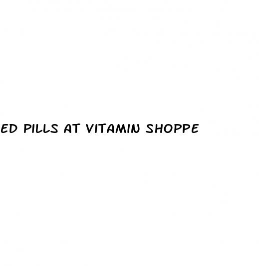ed pills at vitamin shoppe