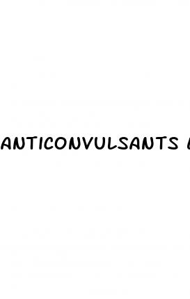 anticonvulsants erectile dysfunction