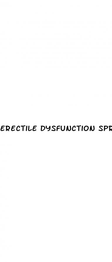 erectile dysfunction spray reviews