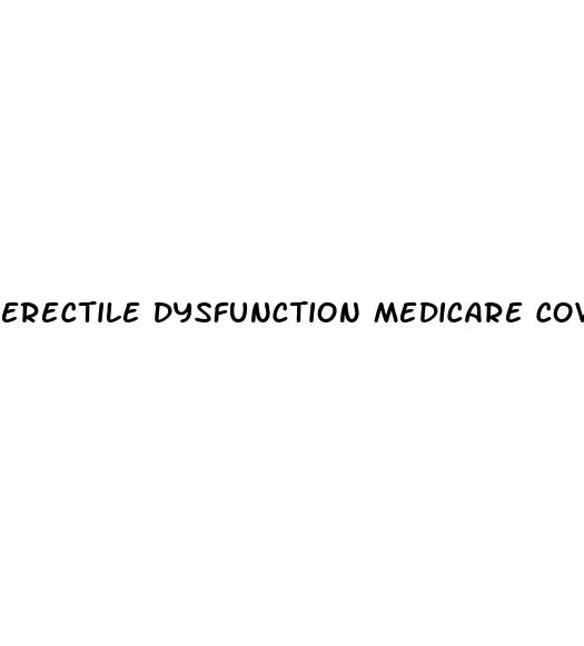 erectile dysfunction medicare coverage