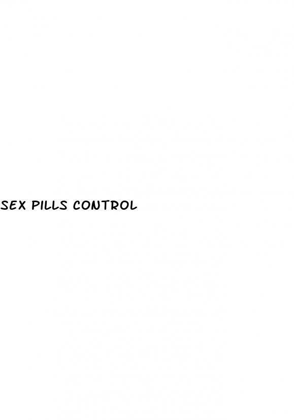 sex pills control