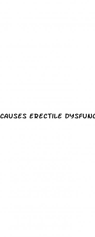 causes erectile dysfunction during intercourse
