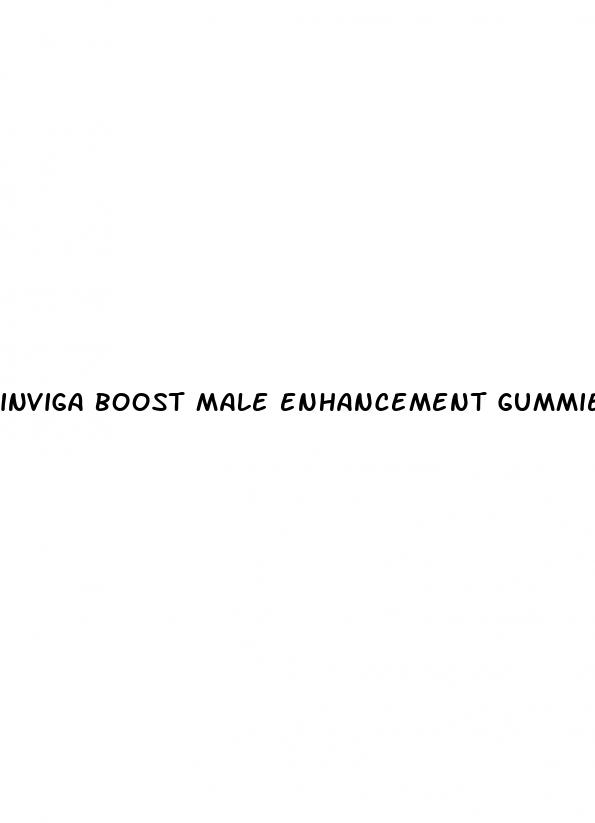 inviga boost male enhancement gummies