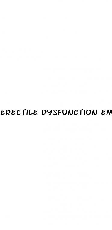 erectile dysfunction embarrassment