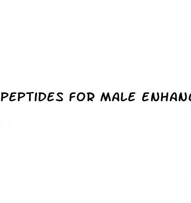 peptides for male enhancement