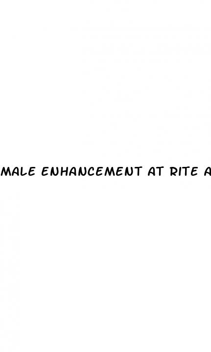male enhancement at rite aide