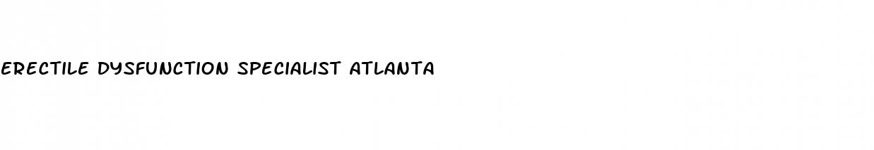 erectile dysfunction specialist atlanta