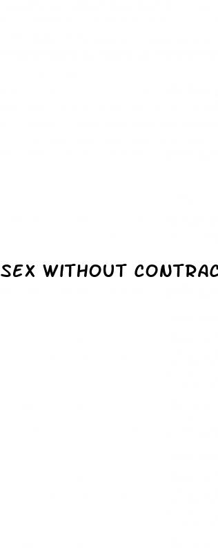 sex without contraceptive pill