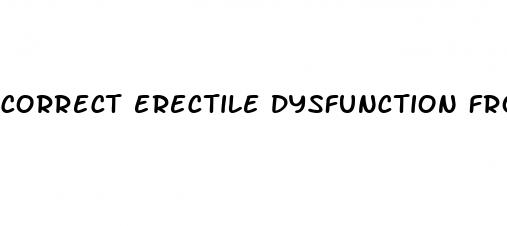 correct erectile dysfunction from kidney stones