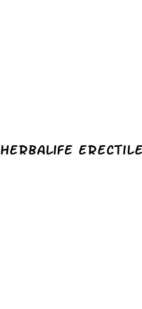 herbalife erectile dysfunction