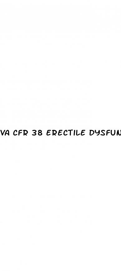 va cfr 38 erectile dysfunction