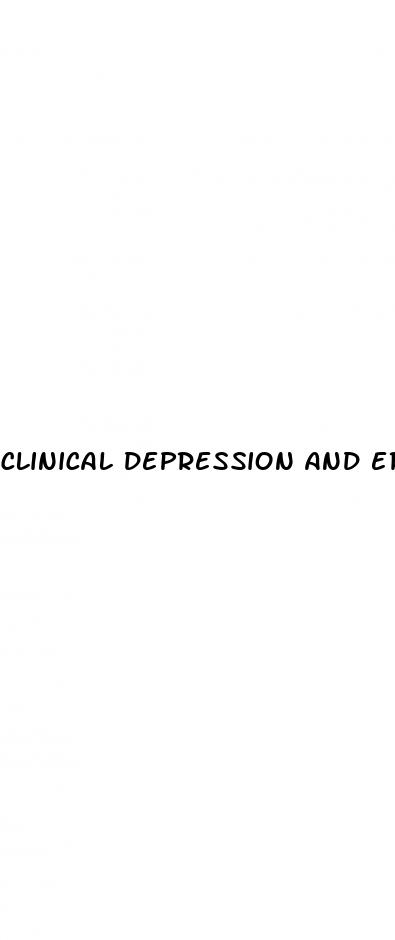 clinical depression and erectile dysfunction