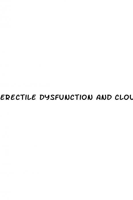 erectile dysfunction and cloudy urine