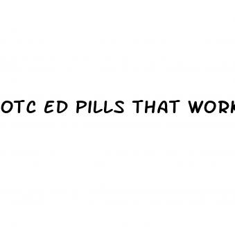 otc ed pills that work