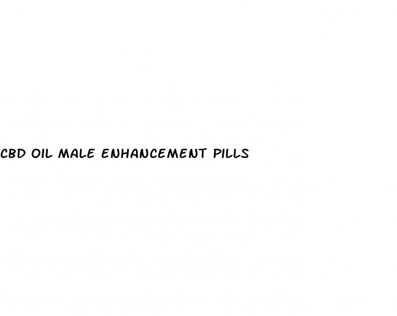 cbd oil male enhancement pills