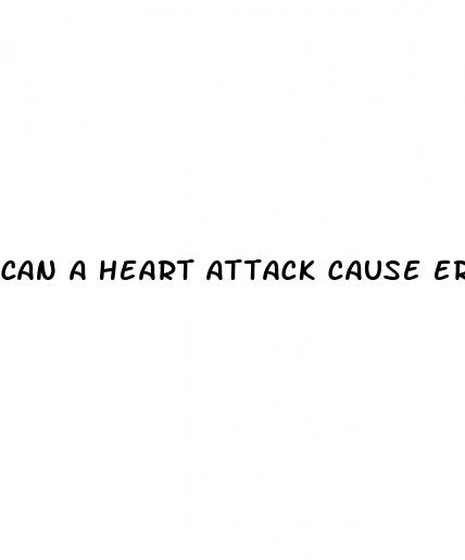 can a heart attack cause erectile dysfunction