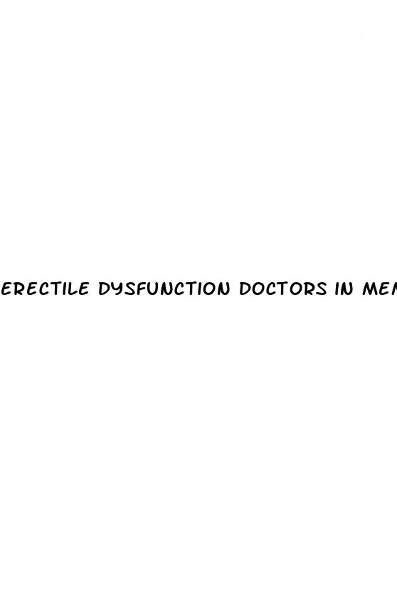 erectile dysfunction doctors in memphis tn