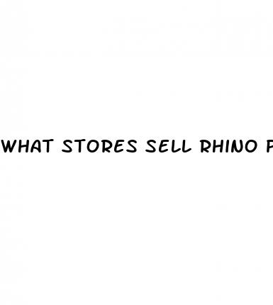 what stores sell rhino pill