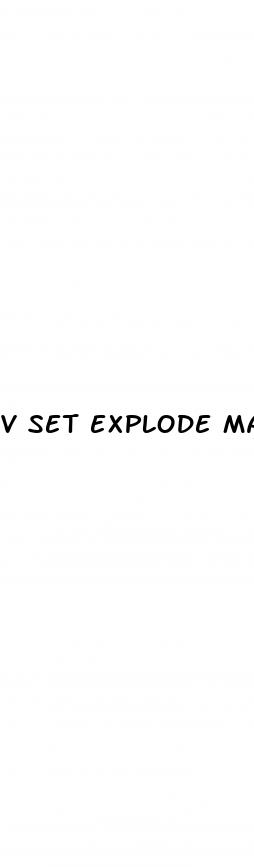 v set explode male enhancement