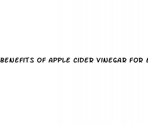benefits of apple cider vinegar for erectile dysfunction
