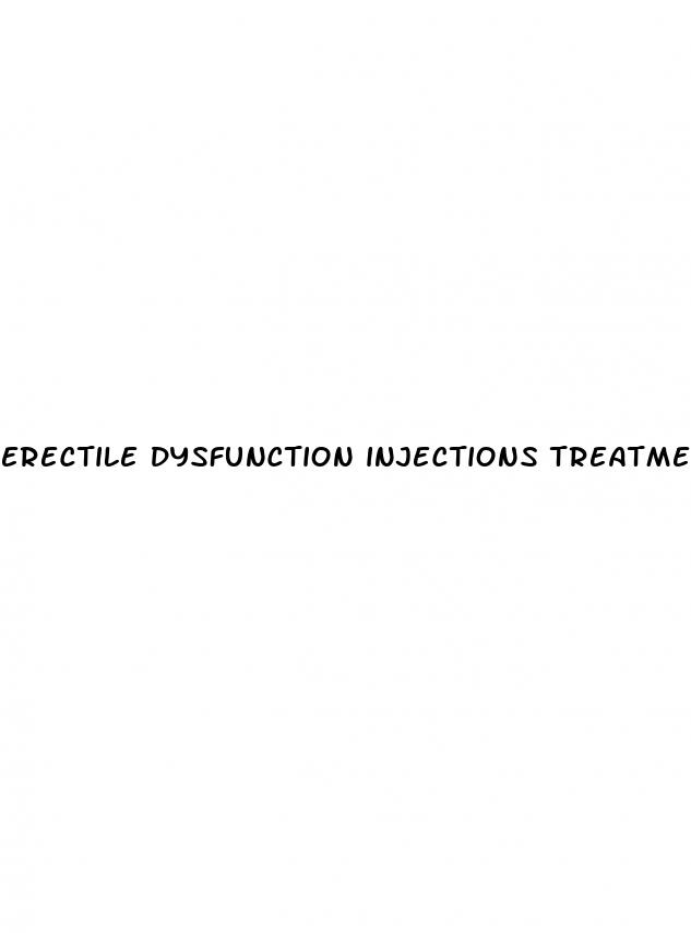 erectile dysfunction injections treatment