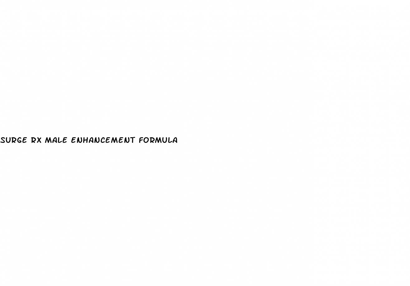 surge rx male enhancement formula