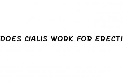 does cialis work for erectile dysfunction