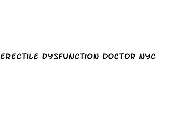 erectile dysfunction doctor nyc