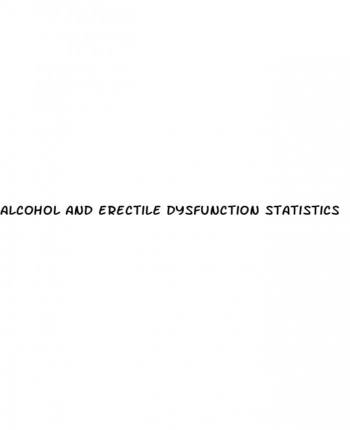 alcohol and erectile dysfunction statistics