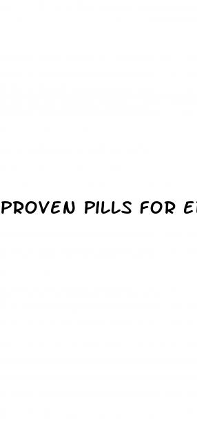 proven pills for ed