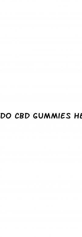 do cbd gummies help erectile dysfunction