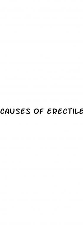 causes of erectile dysfunction in late 40s