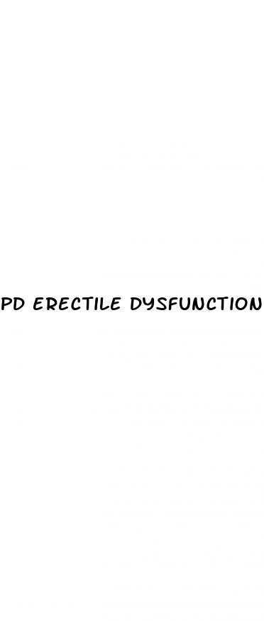 pd erectile dysfunction commercial