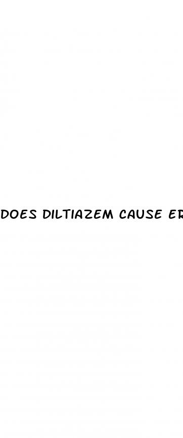 does diltiazem cause erectile dysfunction