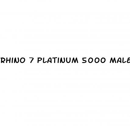 rhino 7 platinum 5000 male enhancement sexual performance supplement