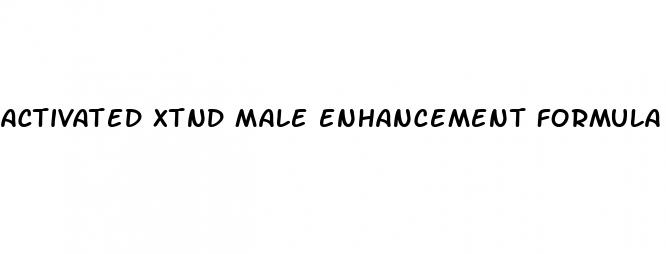 activated xtnd male enhancement formula