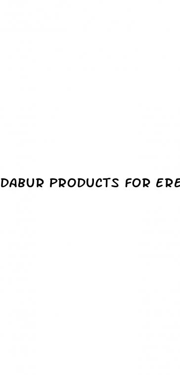 dabur products for erectile dysfunction