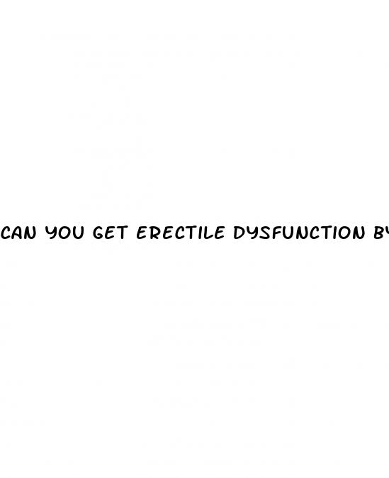 can you get erectile dysfunction by masturbating a lot