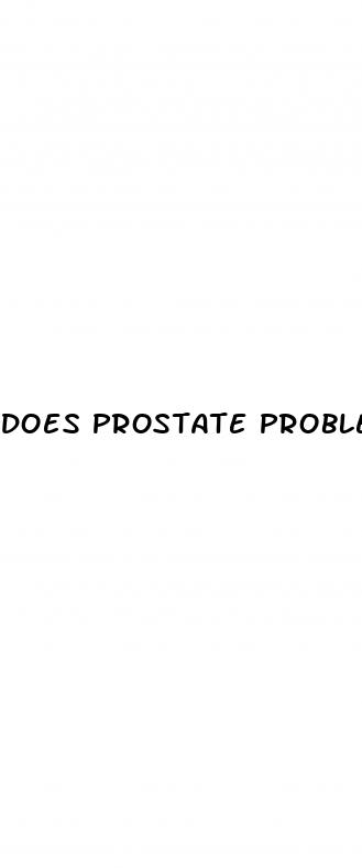 does prostate problems cause erectile dysfunction