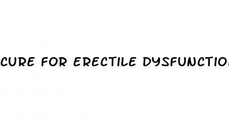 cure for erectile dysfunction in homeopathy